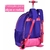 Imagem do Kit Rebecca Bonbon Mochila com Rodas + Lancheira e Estojo RB24543 Roxo