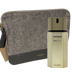 TESTER - Ted Lapidus Gold Extreme Pour Homme Eau de Toilette + Necessaire Azzaro - TED LAPIDUS