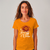 Camiseta - Florescer é Viver - cor LARANJA - comprar online