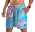 Short Bermuda Holografic Waves 9 - loja online