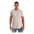 Camiseta Slim Basics Over Off-white Mescla Patch Branco