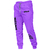 Conjunto Moletom Canguru Graffiti Sad Smile Roxo - Overfame