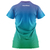 Camiseta Baby Look Feminina Beach Tennis Grad. Tie Dye Ciano - comprar online