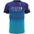 Camiseta Raglan Beach Tennis Unissex Gradient - Overfame