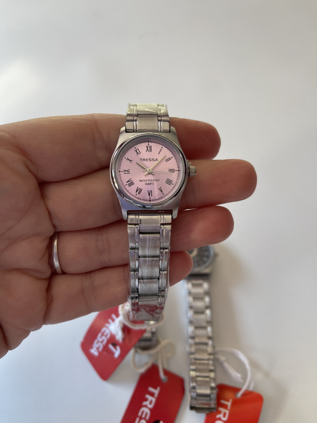 Reloj tressa mujer rosa sale