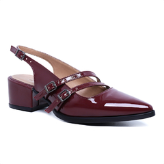 Scarpin Feminino Bico Fino Slingback Improvizzo - loja online