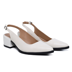 Scarpin Feminino Bico Fino Clássico Slingback Improvizzo na internet