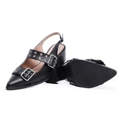 Sapatilha Bico Fino Slingback - Elegância e Conforto 851 - comprar online