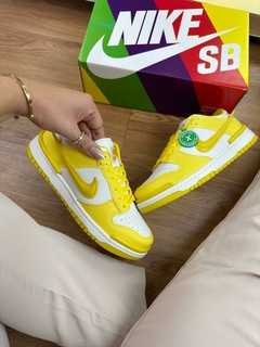 Dunk Twist Branco/Amarelo - comprar online