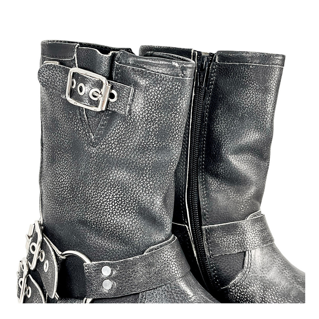 Botas Cuero Cuero con Taco Moda Invierno Anca Co Kenya