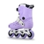 Patins Inline Profissional Micro Mt4 Lavanda Urbano (PAR)