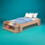 Cama + Pie de Cama en Paraiso Egger con 80% OFF - comprar online