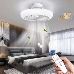 VENTILADOR CON LUZ LED