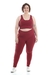 Legging Fitness Frisos Bicolor Plus Size na internet