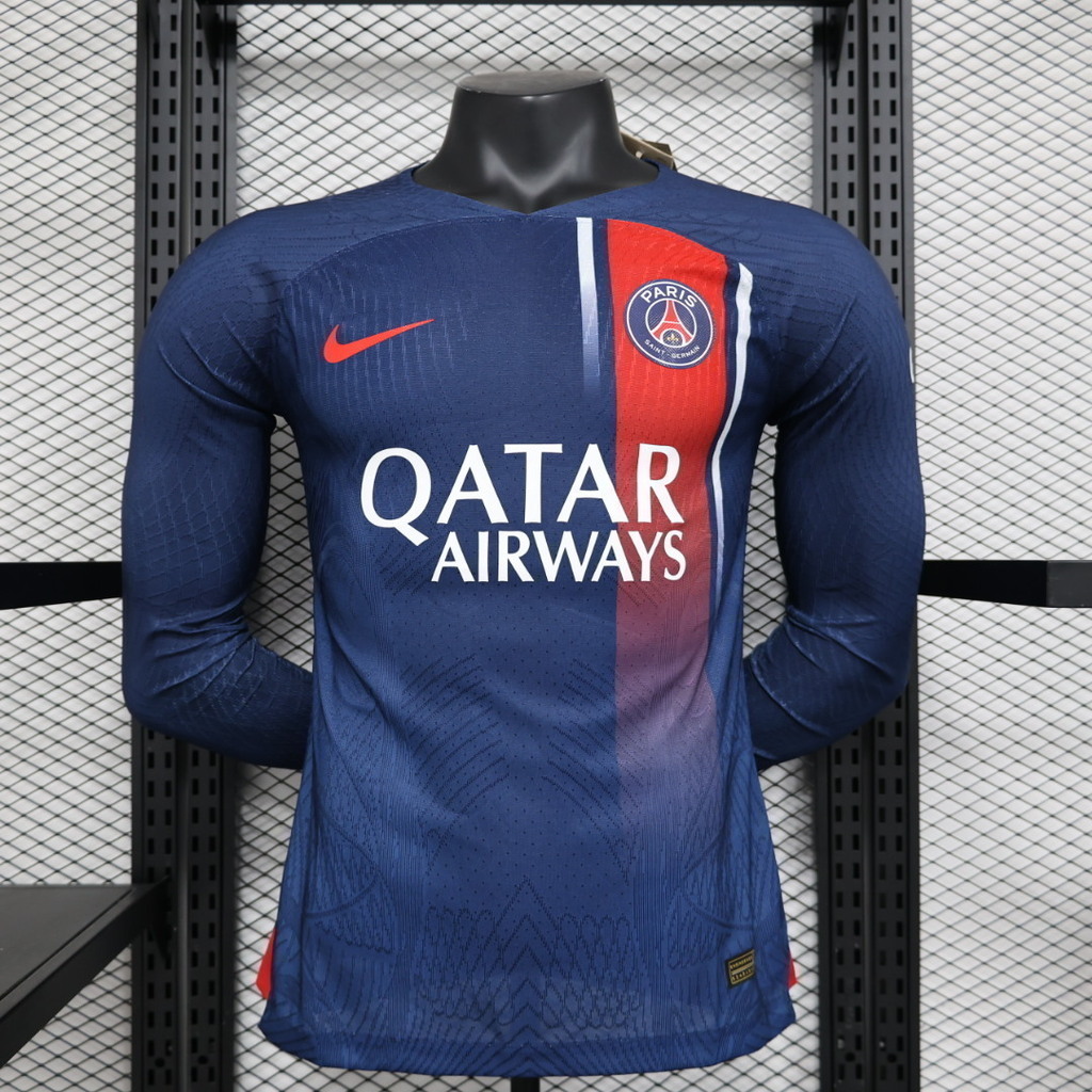 Camiseta Player PSG Titular Manga Larga 2023 2024