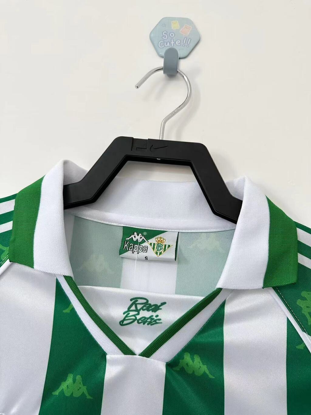 Camiseta Retro Real Betis Titular 1995 Manga Larga