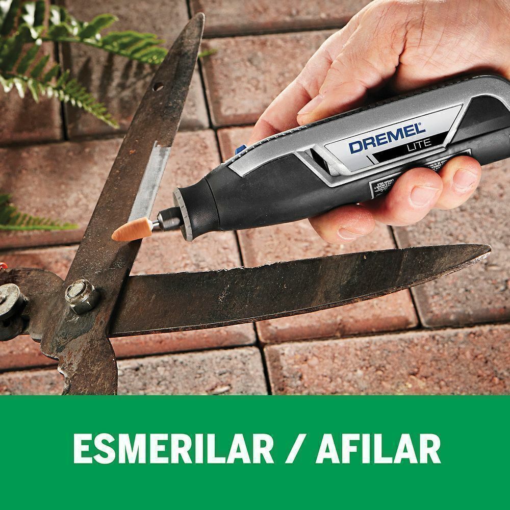 Mini Torno Manual Dremel Lite A Bateria 4v Con 10 Ac