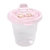 COPO COM BICO DE PLÁSTICO BABY URSA ROSA 200ML - PLASUTIL