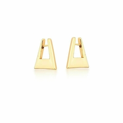 Argola Triangular Dourada - comprar online