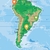 Papel de Parede Interativo - Mapa Topographic (EN-US) - loja online
