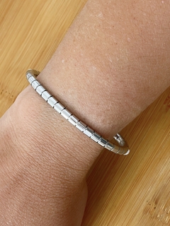 BRACELETE COBRA EM AÇO INOX