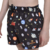 SHORT BUEN NADO INFANTIL ESTAMPADO NEGRO 471