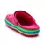 CROCS CROCBAND NIÑOS RAINBOW FUCSIA VERDE - tienda online