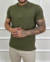 Camiseta Ziper Verde Militar - Codi