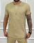 Camiseta Premium Texture Essencial Bege – Riviera Clothing na internet