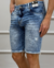 Bermuda Jeans Azul Estonada – Degrant - comprar online