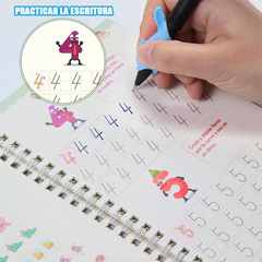 Cuaderno Mágico Educativo Reutilizable Set Completo Kit X4 - tienda online