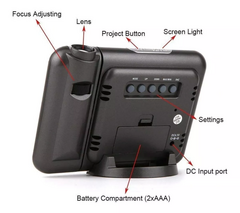 Imagen de Reloj Despertador Con Proyector