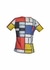 Camiseta "Composição 2 em Vermelho" Piet Mondrian - comprar online