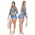 Short Bermuda Jeans Feminina Cintura Alta - comprar online