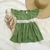 Vestido Sofia -Verde Palta-