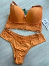 Conjunto Lingerie Plus Laranja