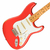 Guitarra Electrica Fender Stratocaster Vintera Road Worn 50s SSS Fiesta Red