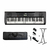 Teclado Artesia 5 octavas MA88 Sensitivo con Fuente, Soporte, Funda y Pedal Sustain