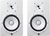 Monitor Yamaha Hs8iw 8 Blanco Par Bi Amplificado De Campo