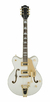 Guitarra Electrica Gretsch G5422tg Hollow Blanco Dorado