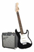 Guitarra Squier By Fender Pack Mini Stratocaster + Amplif