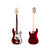 Bajo Electrico Leonard LB252 Tipo Precision De 4 Cuerdas - Rojo