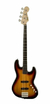 Bajo Squier By Fender Jazz Bass Deluxe Activo Sunburst