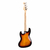 Bajo Electrico SX SJB75C/3TS Ash Series Jazz Bass c/Funda color Sunburst