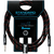 Cable De Instrumentos Ibanez Si20bw 6.10 Mts Plug-plug Black and Wine