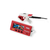 Afinador Cromatico Korg Con Microfono Clip Slimpitch SLM-1CM Rojo