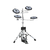 Bateria Muda Dixon PDP1507 4 Pads + Pad Bombo Ajustable