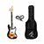 Bajo Electrico Aston Reed EBS100-20 Tipo Jazz Bass Con Funda y Cable - Sunburst