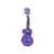 Ukelele Soprano Mahalo U-Smiles Colores con Funda