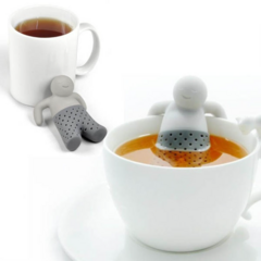 Colador Infusor De Te Mr Tea Hombrecito Silicona Para Taza - AFSTORE